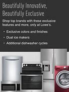 Image result for Shop Lowe's Appliances