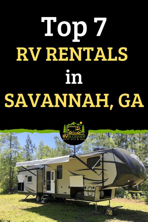 RV Campgrounds Savannah GA: Best Spots for Your Georgia Adventure