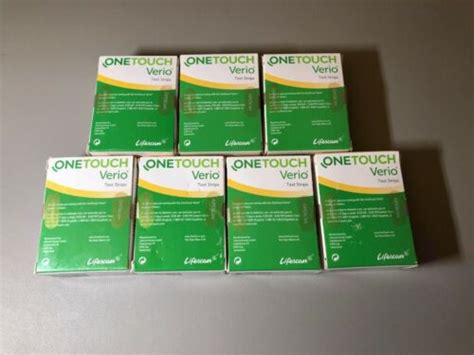 100 One Touch Verio Blood Glucose Test Strips EXP India | Ubuy