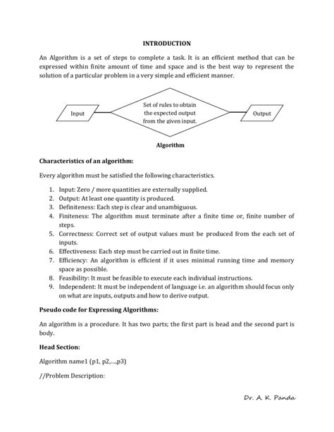 Image result for Algorithm Specification in Daa