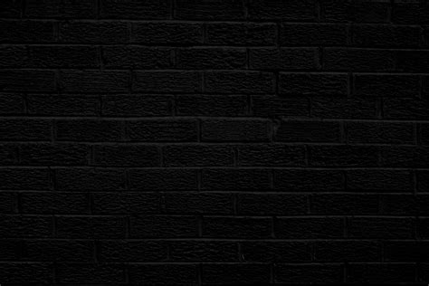 Black Brick Wall Texture - Rectangle black brick wall texture with ...