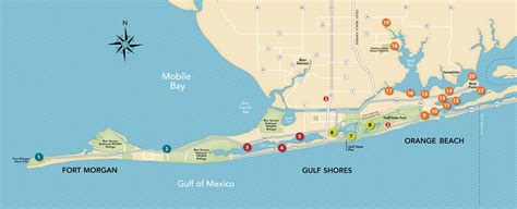 Gulf Shores Alabama On Map at Blanca Jang blog