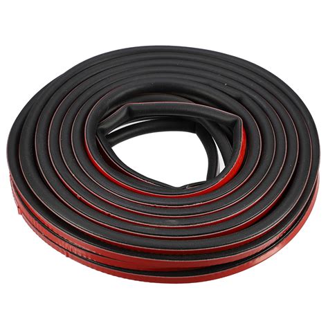 X AUTOHAUX 50ft 15 Meter Automotive Edge Trim D-Shape Rubber Weather ...