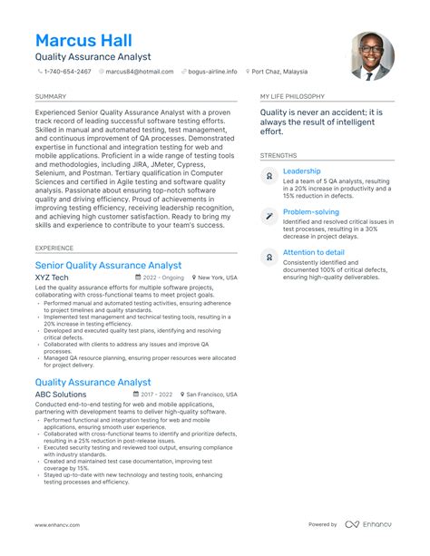 3 Quality Assurance Analyst Resume Examples & How-To Guide for 2024