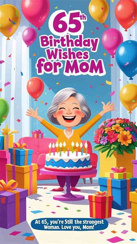 200+ Heartfelt & Funny 65th Birthday Wishes - Wishesprovider