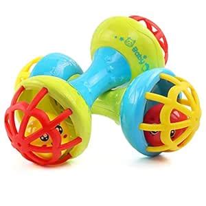 FunBlast Rattles for Kids, Rattles Bells Shaking Dumbbells Early ...