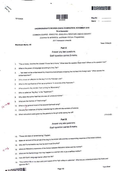 Prev QP Lit & Identity - Questions and answers for literature ...