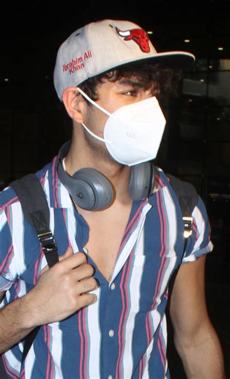 Ibrahim Ali Khan Wore Customised Adidas Joggers & Air Force 1 Sneakers