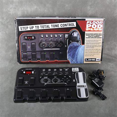 Line 6 Floor POD Plus Multi-Effect and Amp Modeler – Strings & Things Jo