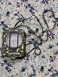 Buy Compass, Sportneer High Accuracy Waterproof Military Compass with ...