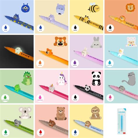 Gel Pen - Lovely Friends - Legami Cute Animals