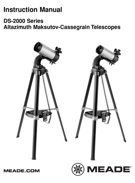 Image result for Meade DS 2000 Tutorial