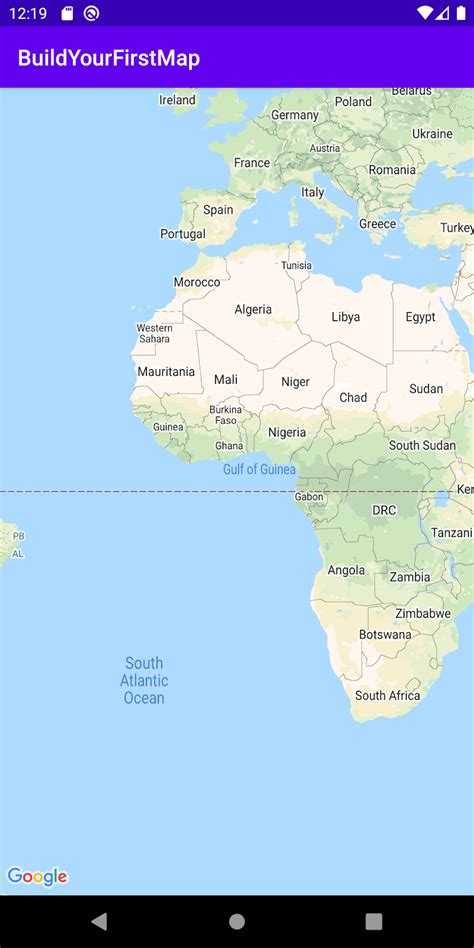 Image result for Displaying Maps in Android Studio