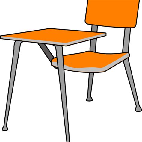 Desk Clipart Student Desk Clip Art At Clker Vector - Desk Drawing Png ...