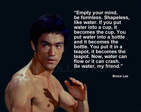 Bruce Lee Water Quotes