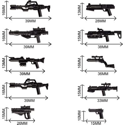 ALiquid Custom Minifigures Weapon Set, Custom Weapon India | Ubuy