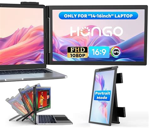 Amazon.in: Buy Laptop Screen Extender,14" FHD 1080P IPS Dual Screen ...