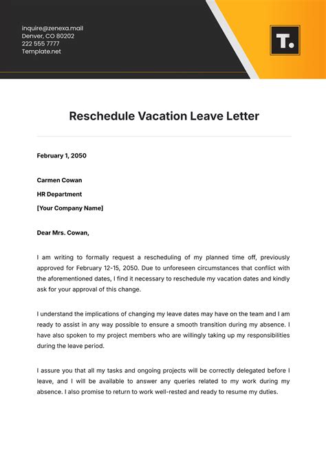 Image result for Leave Request Email