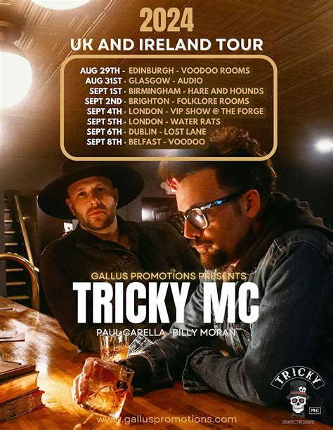 Tricky MC - Live In Dublin - Thomas House, Thomas House, Dublin 8, 6 ...
