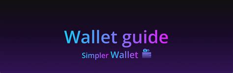 Simpler Wallet — Teletype