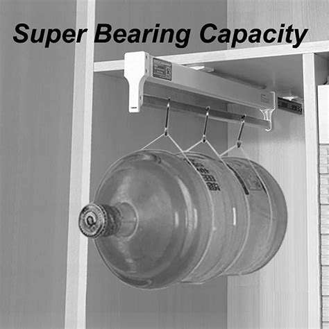Buy GAABAA Wall Hanging Hanger Stainless Steel Hanger Pull Out Closet ...