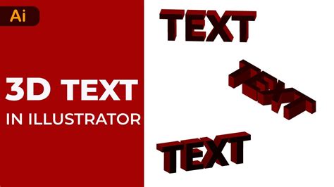 Image result for Illustrator Tutorials 3D Text