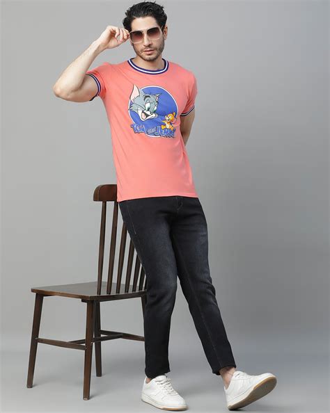 Tom & Jerry Regular Fit Tshirt For Men – Free Authority