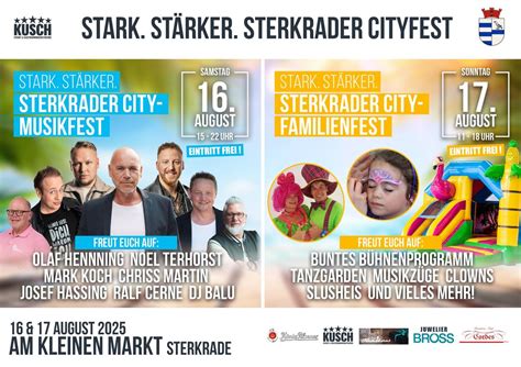 Sterkrader City Musikfest 2025, Kleiner Markt, 46145 Oberhausen ...