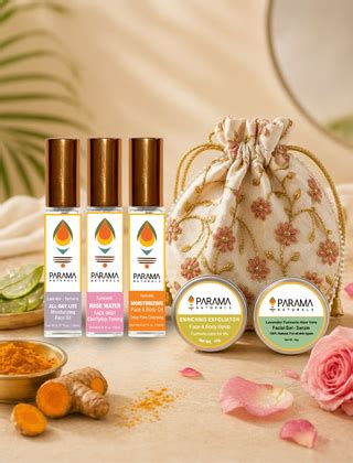 Radiance Glow Anti-aging Facial Kit by Parama Naturals