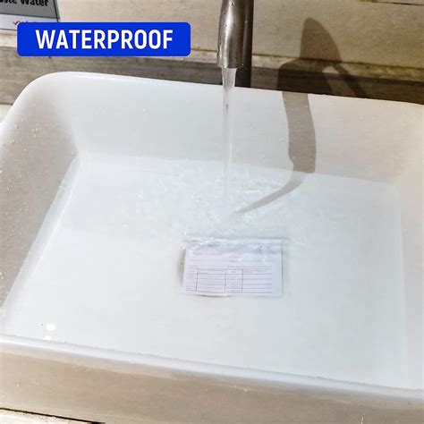 Buy 5 Pack CDC Vaccination Card Protector Waterproof, 4 X 3 ...