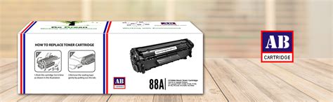 AB Cartridge 88A Black Toner Cartridge CC388A Compatible for HP ...