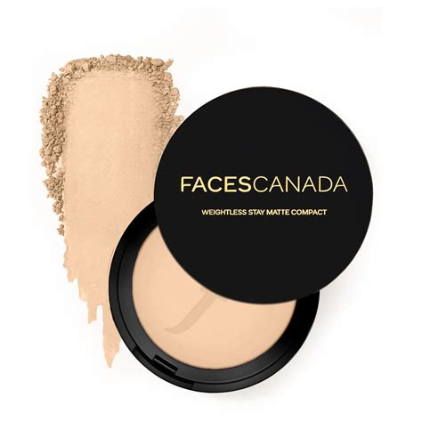 Buy FACESCANADA Weightless Stay Matte Finish Compact Powder - Natural ...