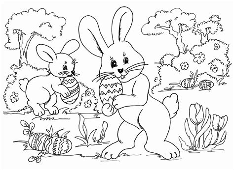 Free Printable Easter Egg Coloring Pages For Kids