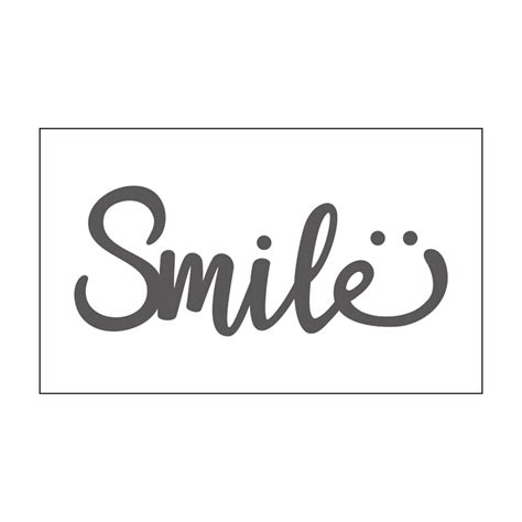 Buy Vaessen Creative Mini Embossing Folder, Smile, for Adding Texture ...
