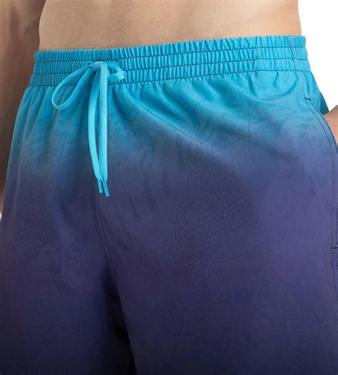 Buy Speedo Men's 4 Way Flex Essential Printed Watershorts With Side ...