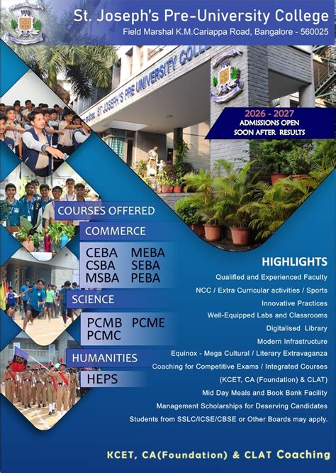 St. Joseph's Pre-University College Bangalore