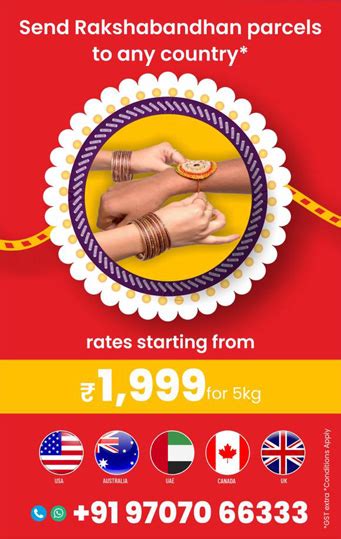 Send Rakhi to USA UK, Singapore | International Rakhi Delivery