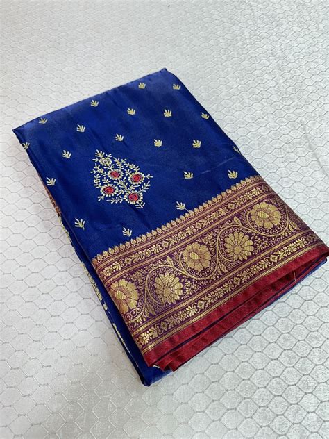 Shop for Satin Silk Saree for Women - UTS – Unique Threads Sarees