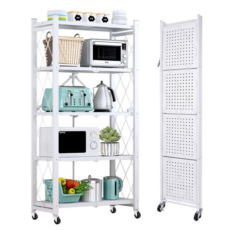 COOKCOK 5-Tier Storage Shelving Unit, Metal Shelf India | Ubuy