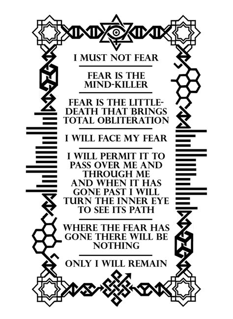 Litany Against Fear by Babymordred121 on DeviantArt
