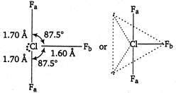 The shape of CIF3 is - Tardigrade