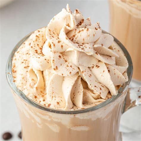 Iced Coffee With Whipped Cream