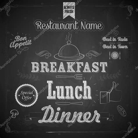 Image result for Chalkboard Menu Script