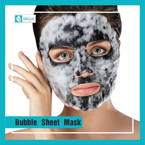 bubble-sheet-mask-private-label-contract-manufacturing-india