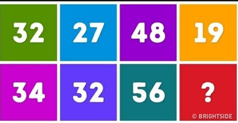 RIDDLE CHALLENGE Which number will replace the question mark ? - Brainly.in