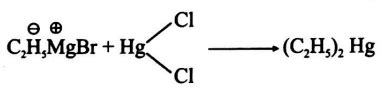 Find the product of the following reaction CH 3 CH 2 MgBr + HgCl 2 ...