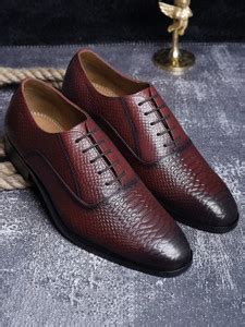 LOUIS STITCH Rosewood Formal Derby Lace Up Italian Leather Shoes for ...