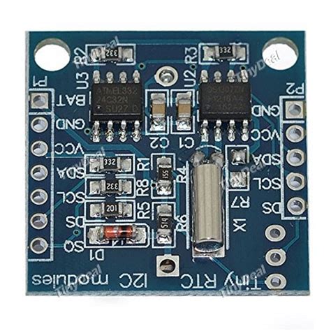SunRobotics DS1307 I2C Real Time Clock (RTC) Module with Inbuilt EEPROM ...