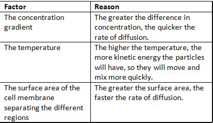 Diffusion - Biology for Grade 10 PDF Download