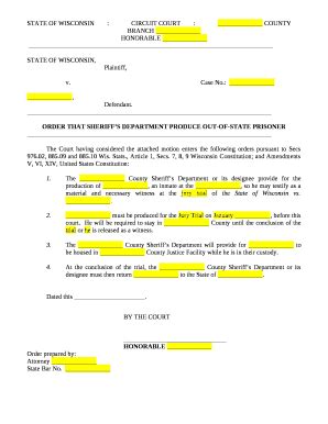 Wisconsin Department of Transportation Wisconsin State Patrol Doc ...